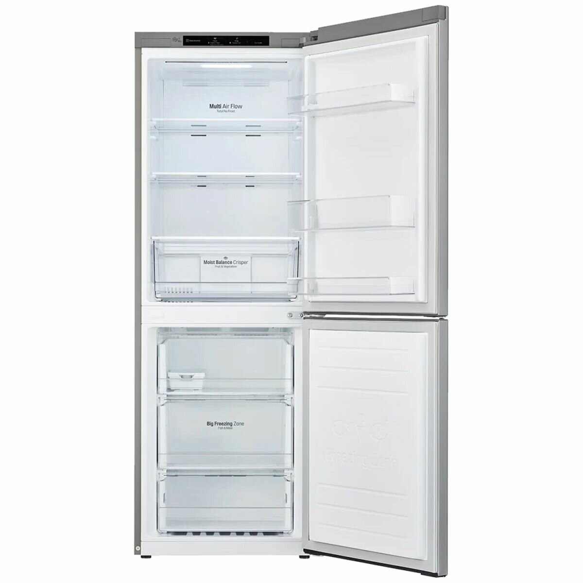 LG 306L Bottom Mount Fridge Stainless Steel GB-335PL hero image