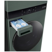 LG AI WashTower 19kg/10kg All-In-One Stacked Washer Dryer Forest Green WWT-1910FG hero image