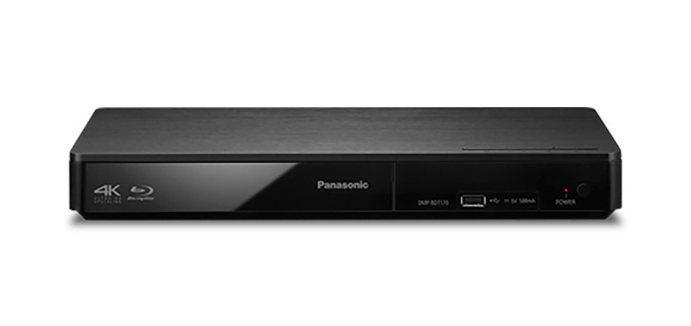 Panasonic DMP-BDT170GN Smart Network 3D Blu-ray Disc Player hero image