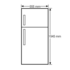 Samsung 253L Top Mount Fridge SR254MW image NaN