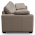 Kalona Genoa Three Seater Leather Sofa Taupe 6456-30T image NaN