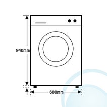 Euromaid WM7 7kg Front Load Washing Machine hero image