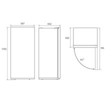 Westinghouse 238L Single Door Freezer Silver WFB2804AB hero image