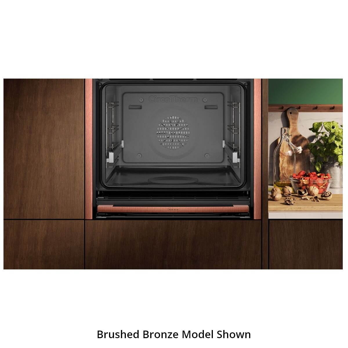 NEFF 60cm Slide & Hide Oven with Full Steam Metallic Silver B69FY5CY0A-MS hero image
