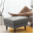 Zinus Adair Modern Ottoman Light Grey  AU-AD-LG-OT image NaN