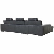 Kalona Ahlbeck Anthracite Three Seater Right Facing Chaise Sofa 6765-RAF-MS5002 hero image