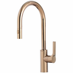 The Galley Ideal Gooseneck Bar Mixer Tap - Rose Gold IBT-D-RSS-AU hero image
