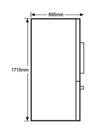 Fisher & Paykel Series 7 519L French Door Fridge RF522ADUSX5 hero image