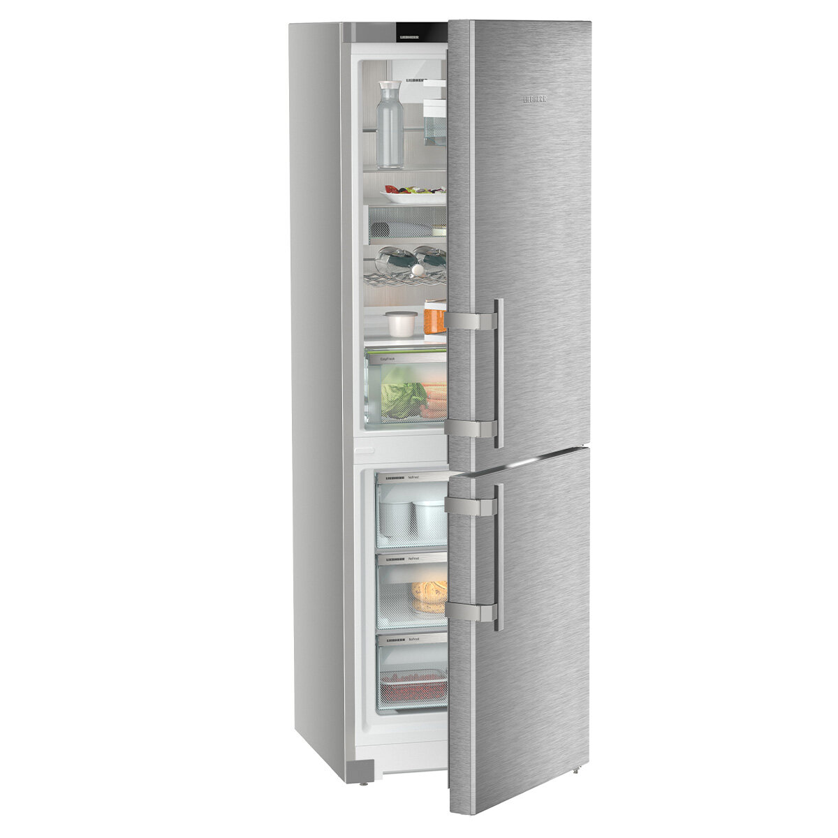 Liebherr 332L Bottom Mount Fridge with Easy Fresh and VarioTemp Right Hinge SCNSDH5253RHH hero image