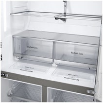 LG 637L French Door Fridge Matte Black GF-L706MBL hero image