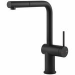 Gessi Inedito Pull Out Kitchen Mixer Tap Black 60403B hero image