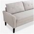 Zinus 3 Seater Sofa Light Grey AU-USSTD1ZC-74O image NaN