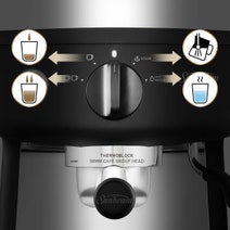 Sunbeam Mini Barista Espresso Coffee Machine Black EM4300K hero image