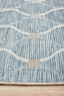 Rug Culture Terrace Large Blue Rug 400X80CM - TER-5501-BLU-400X80 hero image