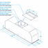 Whispair 120cm Monte Carlo Under Cupboard Rangehood with Pro Inline Remote Motor X3M12S5.IP image NaN