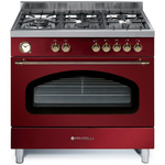  Fratelli 90cm Venezia Dual Fuel Freestanding Oven/Stove Burgandy VE29650FEMBUR hero image