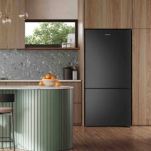 Hisense 503L EcoVision Bottom Mount Fridge Dark Stainless Steel HRBM503E hero image