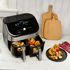 Instant Vortex Plus ClearCook 8L Dual Air Fryer 140-3128-01-AU image NaN