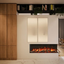 Remii 30 Inch Indoor 3 Sided Electric Fireplace 30-BAY-SLIM hero image