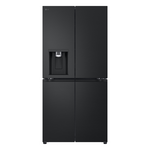 LG 506L French Door Fridge with Slim In-Door Ice and Water Dispenser Matte Black GF-L500MBL hero image
