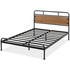 Zinus Double Santa Fe Metal and Wood Bed Frame with Footboard AU-SFBF-BR-D image NaN