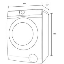 Westinghouse 10kg EasyCare Front Load Washing Machine WWF1044M7WA hero image