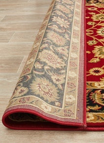 Rug Culture Sydney Large Red Black Rug 290X200CM - SYD-1-RB-290X200 hero image
