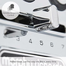 Morphy Richards Verve Black 4 Slice Toaster 243010 hero image