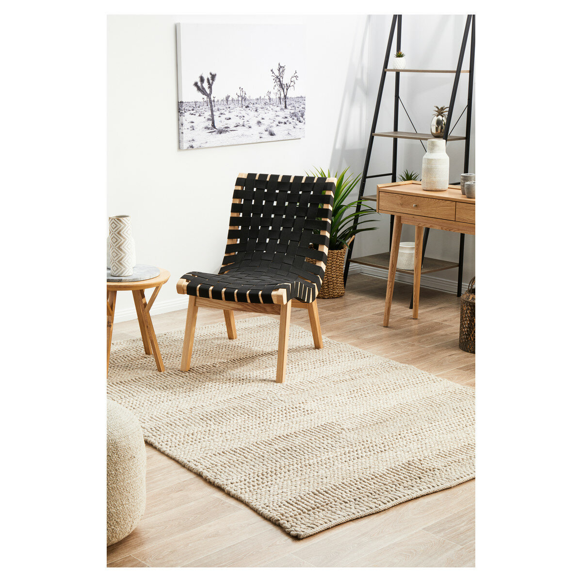 Rug Culture Skandi Large Blue Rug 280X190CM - SKAN310BLU280X190 hero image