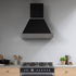 Bertazzoni Heritage Series 120 cm Wall Mount Rangehood Nero Matte K120HERTX-KC48HERTNE image NaN