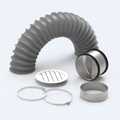 Aero 200mm Wall / Eave Roof Ducting Kit ADK200WALL