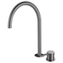 Rogerseller Tonic Hob Sink Mixer with Swivel Outlet - Graphite 360601375105 image NaN