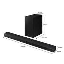 Samsung B Series 3.1 Channel Soundbar with Wireless Sub HW-B650-XY hero image