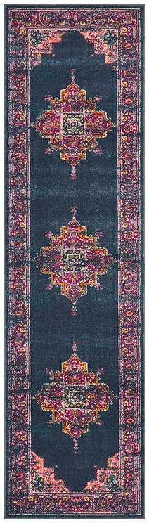 Rug Culture Babylon Extra Large Navy Rug 330X240CM - BLN-211-NAVY-330X240 hero image