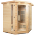 ReGen8 Quadro Corner 2640W 4 Person Infrared Sauna Natural RGSN-QUADCO image NaN