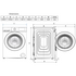 Beko 12kg Front Load Washing Machine with AutoDose and Steam Graphite BFLB123ADG  image NaN