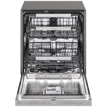 LG 60cm Dishwasher UnderBench Hidden Control with Steam-Platinum Steel XD3A25UPS hero image