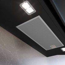 Siemens iQ700 90cm Inclined Canopy Rangehood Gloss Black LC91KLT65 hero image
