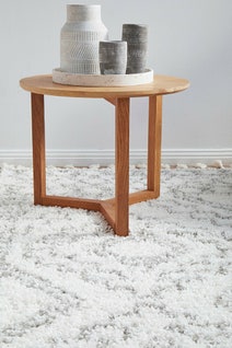 Rug Culture Casablanca Larger White & Silver Rug 290X200CM - CBA-FEZ-WHT-290X200 hero image