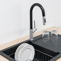 Oliveri Brushed Chrome Vilo Pull Out Tap VT0426B hero image