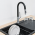 Oliveri Brushed Chrome Vilo Pull Out Tap VT0426B image NaN