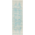 Rug Culture Evoke Large White Blue Rug 400X80CM - EVO-253-WBLU-400X80 image NaN