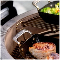 Kamado Joe Karbon Steel (Half Moon) Pan KJ15124822 hero image