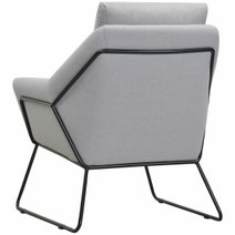 Kalona Garda Charcoal Armchair - 118-1P-TX2520 hero image