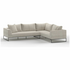 Kalona Vaeroy Modular Five Seater Left Facing Sofa Pearl 208-03B-01B-VILA-54 image NaN