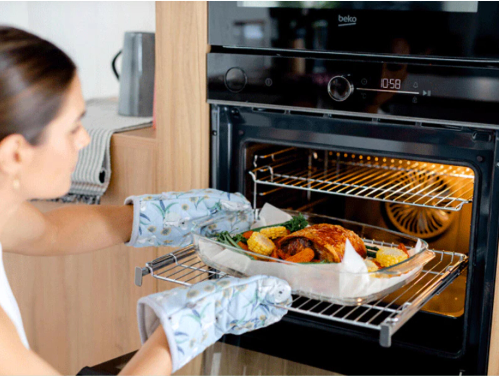 Beko BBO60S1PB 60cm Pyrolytic Built In Oven Appliances Online