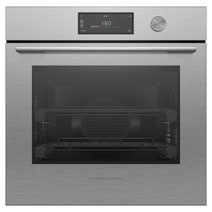 Fisher & Paykel 60cm Series 9 Contemporary Pyrolytic Oven Brushed Silver Glass OB60SACPUDX5 hero image