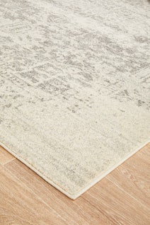 Rug Culture Evoke Medium White Silver Rug 230X160CM - EVO253WSIL230X160 hero image