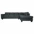 Ostro Tilba Four Seater Right Hand Chaise Lounge Dark Grey U2370ZRHFCSXDYX image NaN