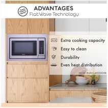 Linarie 25L Built In Flatbed Microwave Oven/Grill with Trim Kit LJMO25GXBI hero image